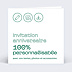 Invitation Anniversaire Adulte Modèle 100% Personnalisable