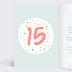 Invitation anniversaire enfant 15 ans Intérieur Gauche