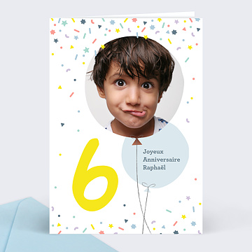 Carte Anniversaire 15 Ans Popcarte