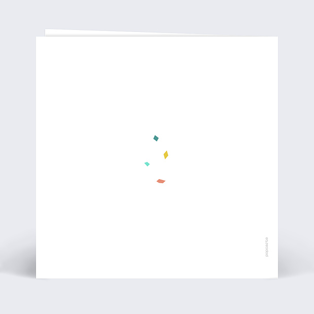 Carte Anniversaire Rébus Cerf Verso