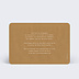 Invitation anniversaire mariage Vintage Verso