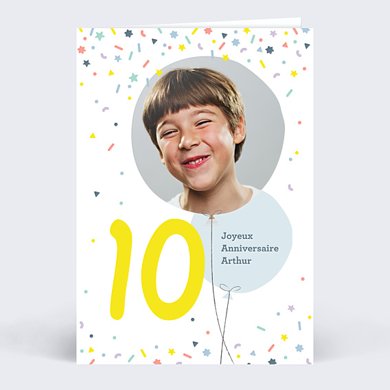 Anniversaire Enfant Ballons 10 ans