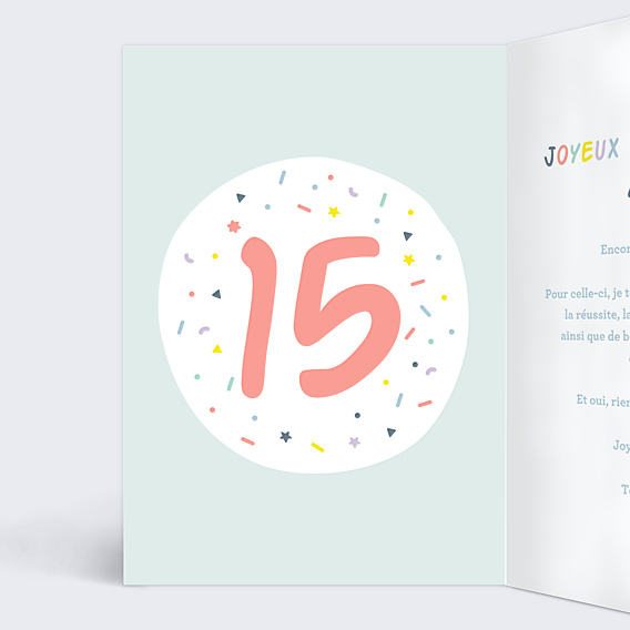 Anniversaire Enfant Ballons 15 ans