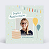 Carte anniversaire enfant Goûter d'anniversaire photo