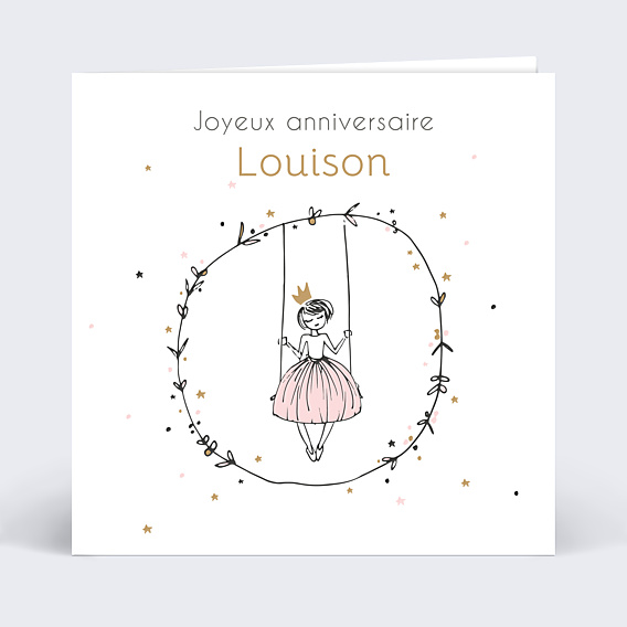Anniversaire Enfant Jolie Princesse