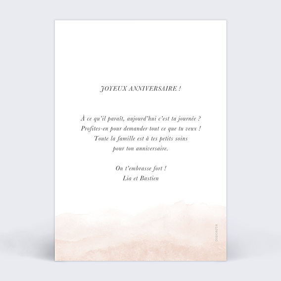 Anniversaire Adulte Jolies Couleurs