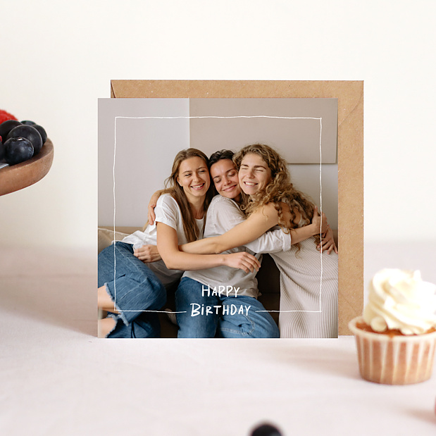 Carte Anniversaire Trait de Crayon