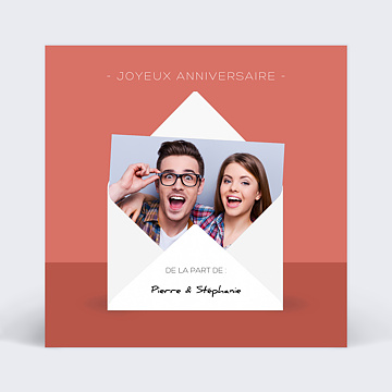 Anniversaire Adulte Effet Enveloppe