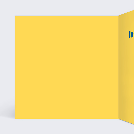 Carte anniversaire enfant Mignon Intérieur Gauche