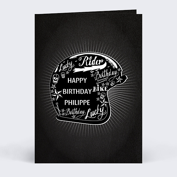 Anniversaire Adulte Moto
