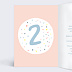 Invitation Anniversaire Enfant 2 ans