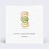 Carte anniversaire adulte Macaron