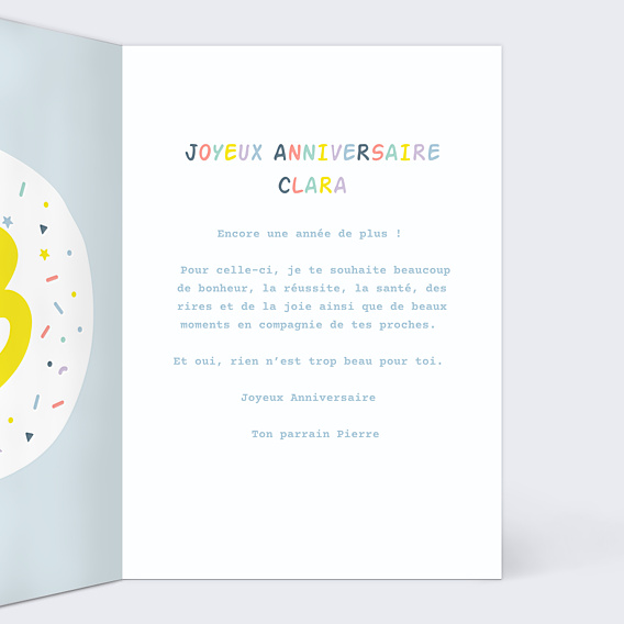 Anniversaire Enfant Ballons 13 ans