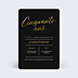 Invitation Anniversaire Adulte Cinquante Chic