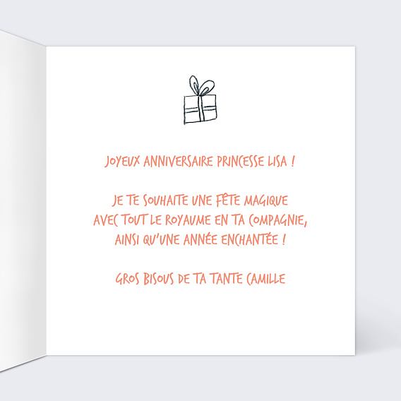 Anniversaire Enfant Petite Princesse