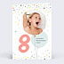 Invitation anniversaire enfant 8 ans
