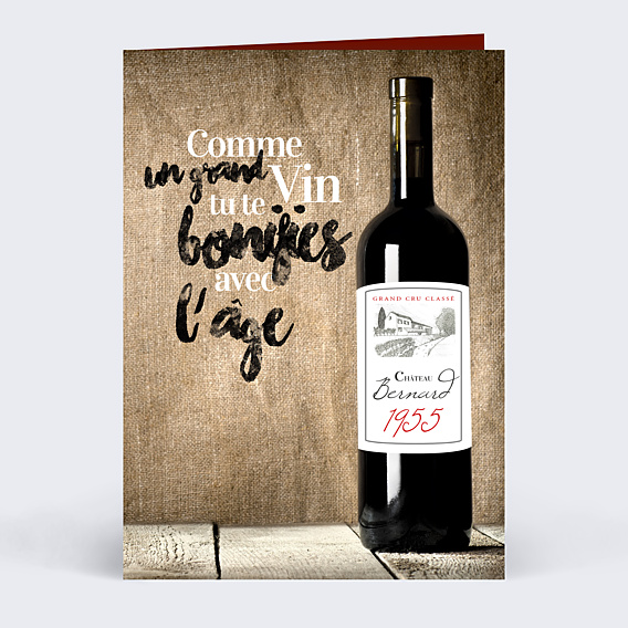 Anniversaire Adulte Anniversaire Millésimé
