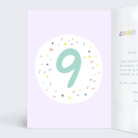 Anniversaire Enfant Ballons 9 ans