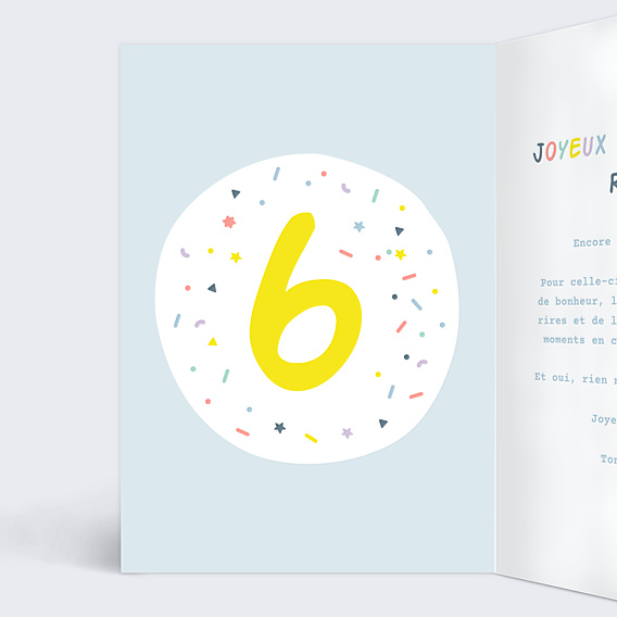 Anniversaire Enfant Ballons 6 ans