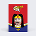Carte anniversaire enfant Wonder Anniversaire