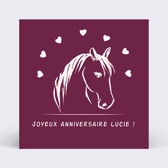 Anniversaire Enfant Poney