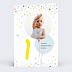 Carte anniversaire enfant 1 an