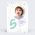 Invitation anniversaire enfant 5 ans