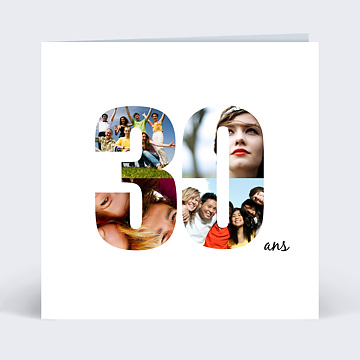 Invitation Anniversaire Adulte 30 ans