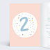 Invitation Anniversaire Enfant 2 ans