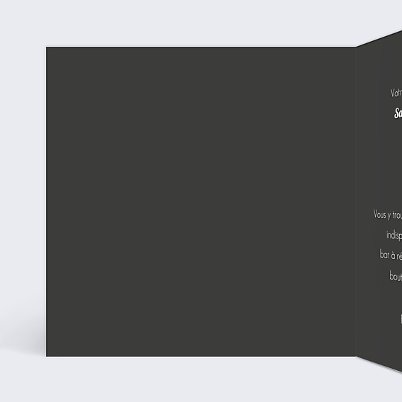 Invitation Anniversaire Adulte Agent Secret
