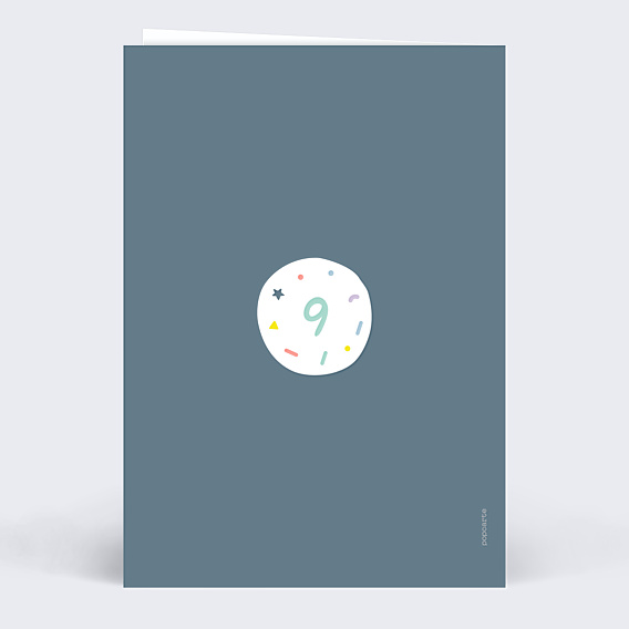 Invitation Anniversaire Enfant 9 ans