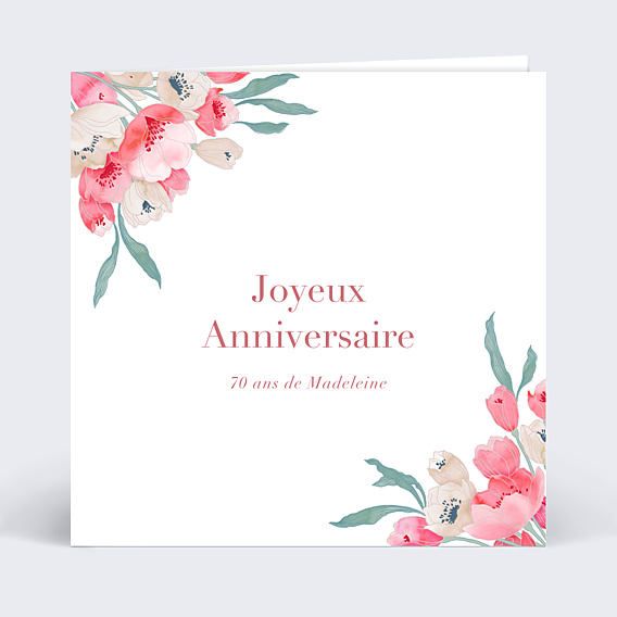 Carte anniversaire Joli Bouquet