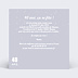 Invitation anniversaire Photos 40 ans Verso