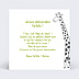 Carte anniversaire enfant Coloriage Jungle Verso