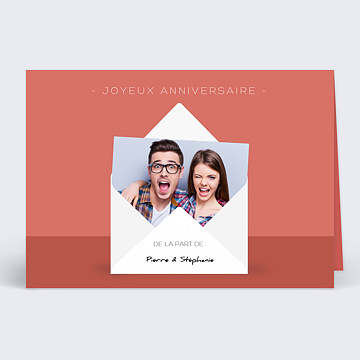 Anniversaire Adulte Effet Enveloppe