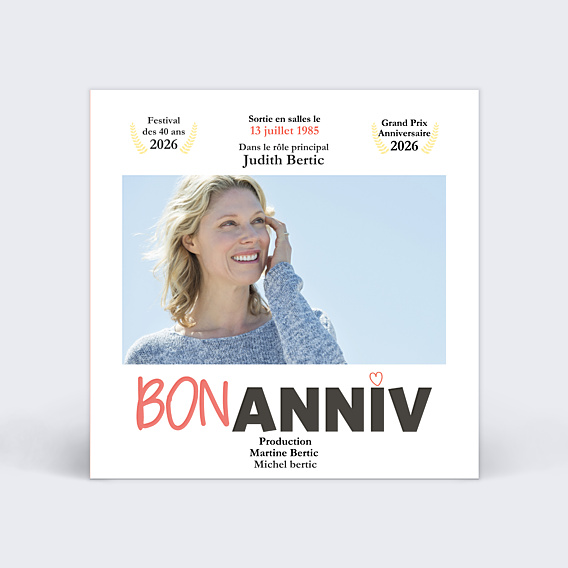 Anniversaire Adulte Film d'Anniversaire