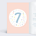 Invitation Anniversaire Enfant 7 ans
