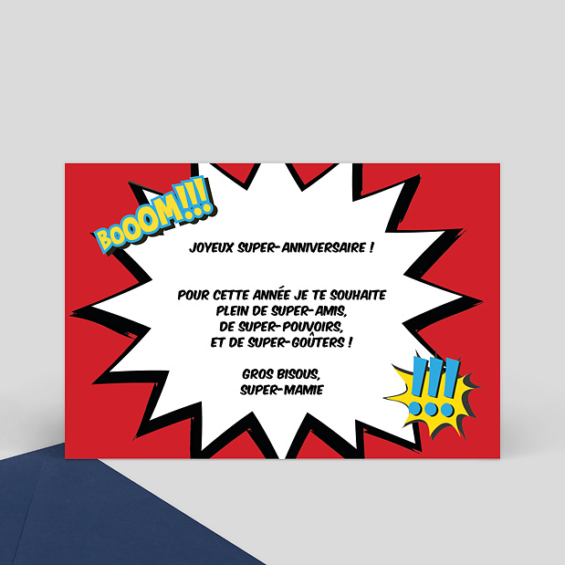 Carte Anniversaire Wonder Anniversaire Popcarte