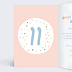 Carte anniversaire enfant 11 ans Intérieur Gauche