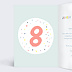 Carte anniversaire enfant 8 ans Intérieur Gauche