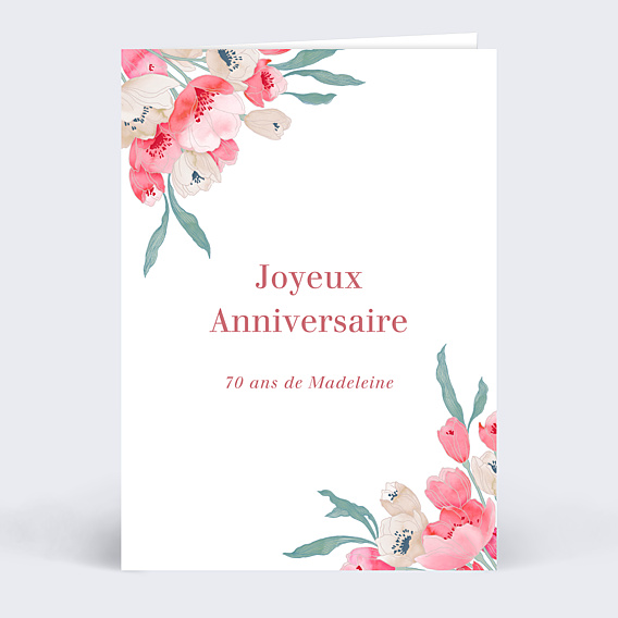 Anniversaire Adulte Joli Bouquet