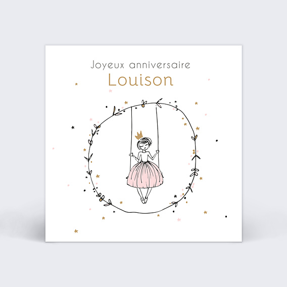 Anniversaire Enfant Jolie Princesse