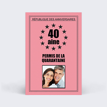 Anniversaire Adulte Permis de conduire