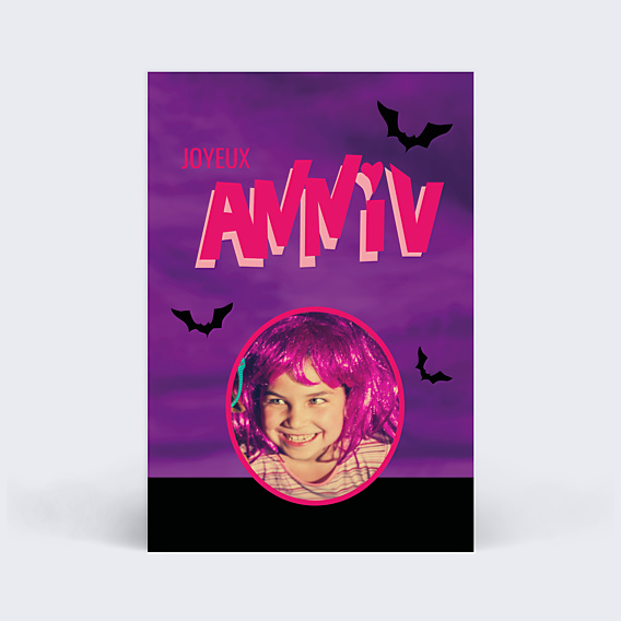 Anniversaire Enfant Vampirette