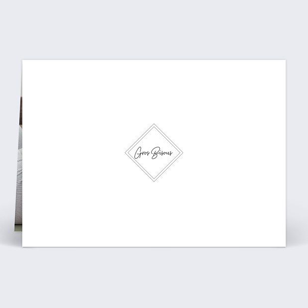 Carte Fêtes des Grand-mères Charme Classique Verso