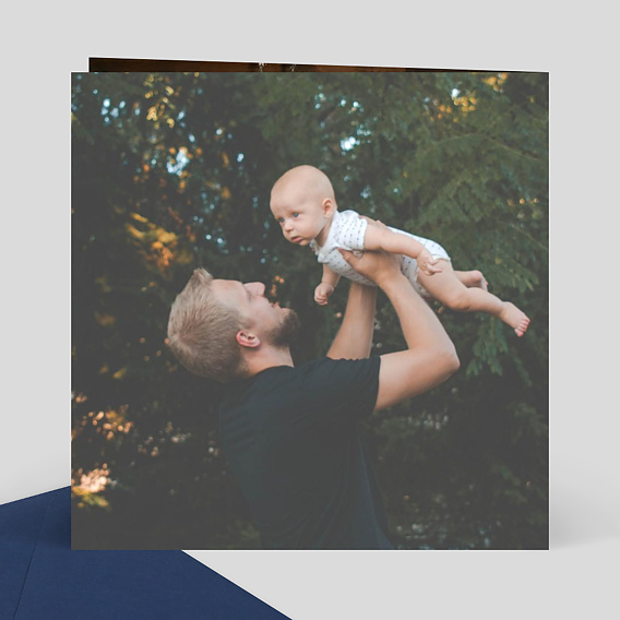 Carte fête des mères Chic Verso