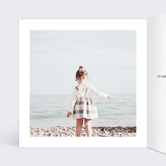 Carte fête des mères Joli Coeur Intérieur Gauche