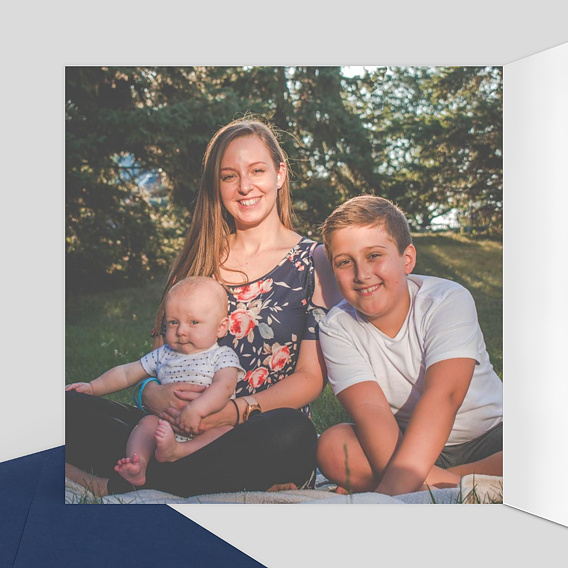 Carte fête des pères Chic Intérieur Gauche