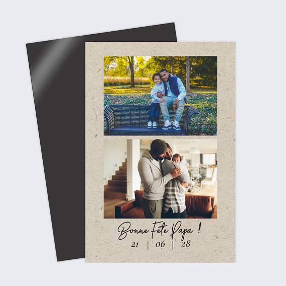 Carte fête des pères Esprit Chiné II