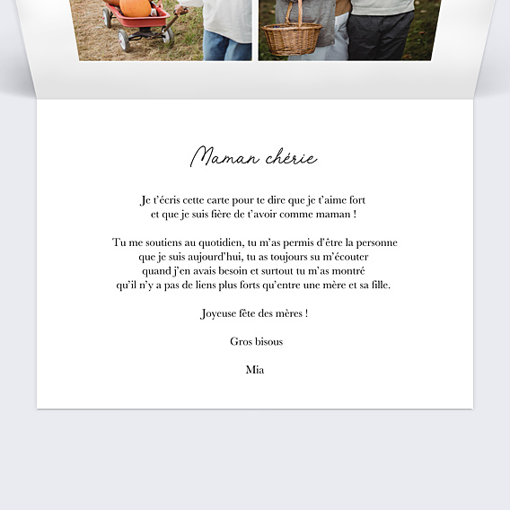 Fête des Mères Bonne Fête Maman Rose